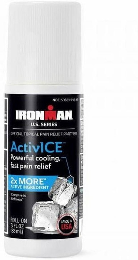ActivICE Roll-On Cooling Gel, Topical Pain Relief for Arthritis, Joint, Muscle, Back & Body Aches & Pain