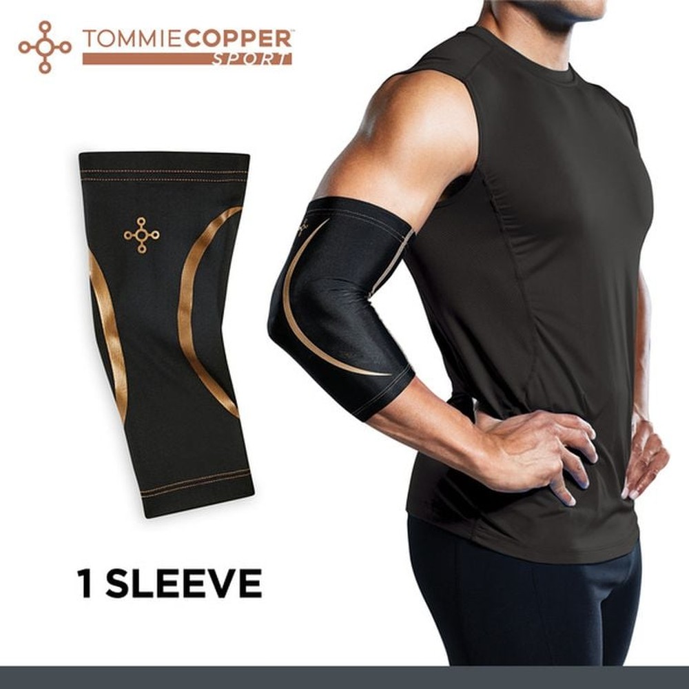 Small / Medium Black Sport Compression Elbow Sleeve
