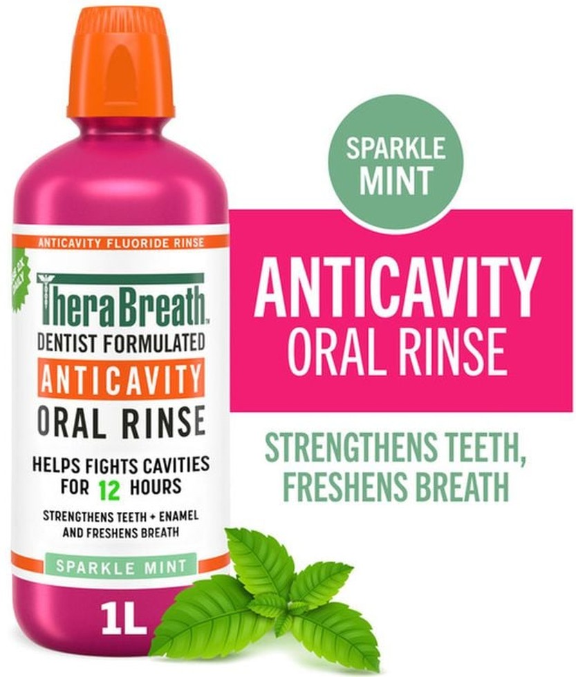Anticavity Oral Rinse, Sparkle Mint