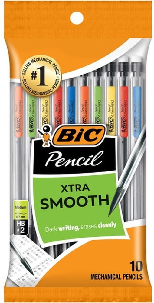 Mechanical Pencils, Xtra Smooth, 2 (0.7mm)