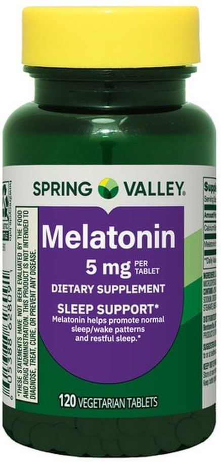 Melatonin, 5 mg, Tablets