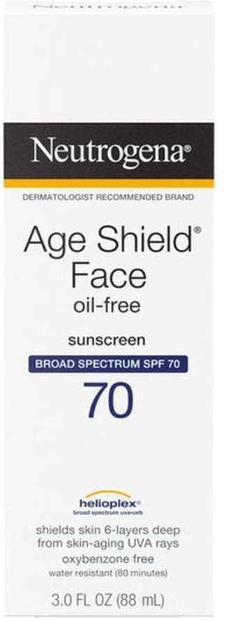 Age Shield Face Oil-Free Sunscreen SPF 70