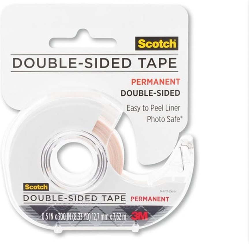 1/2X300" Double Sided Removable Scrapbooking Tape