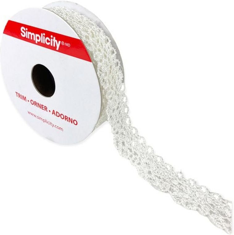 Trim White Classic Lace