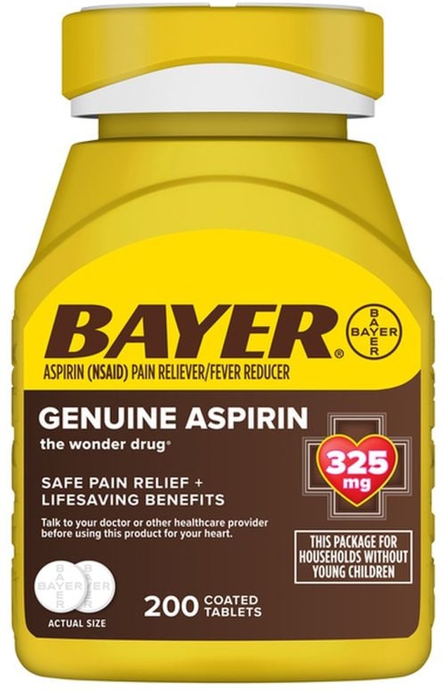 Aspirin, Genuine, 325 mg, Coated Tablets
