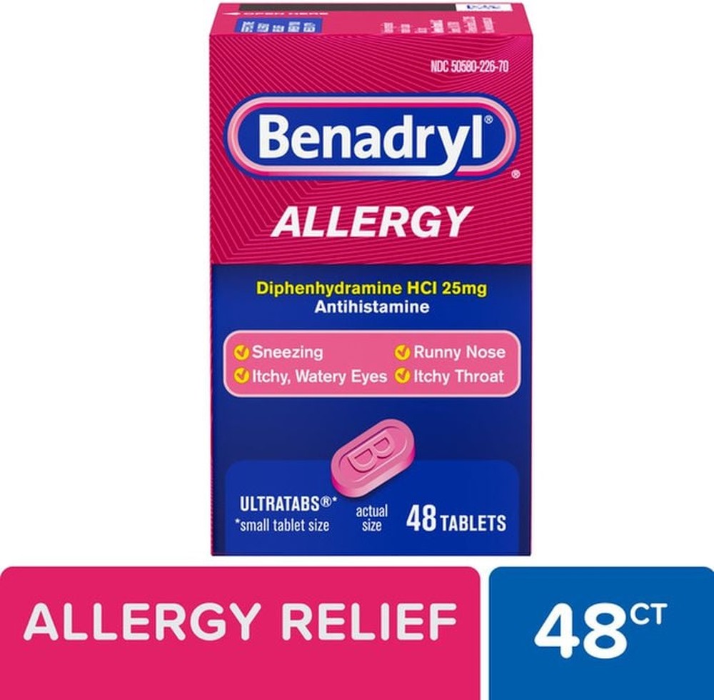 Ultratabs Antihistamine Cold & Allergy Relief Tablets