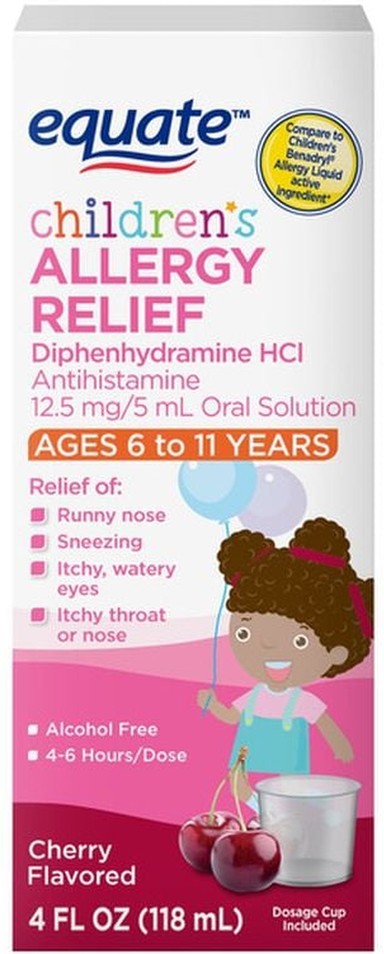 Allergy Relief, Children's, Cherry Flavored