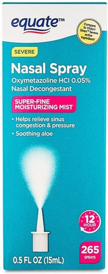 Severe Nasal Spray Mist, Relief for Sinus & Nasal Congestion, 265 Sprays