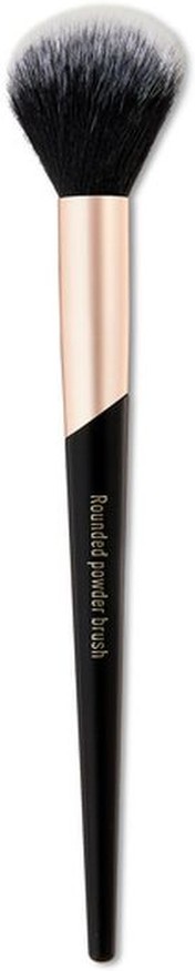 Single Packed Rounded Powder Brush - Black