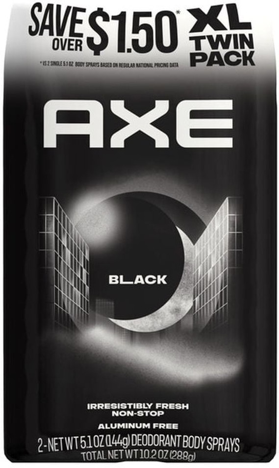 Deodorant Body Sprays, Black
