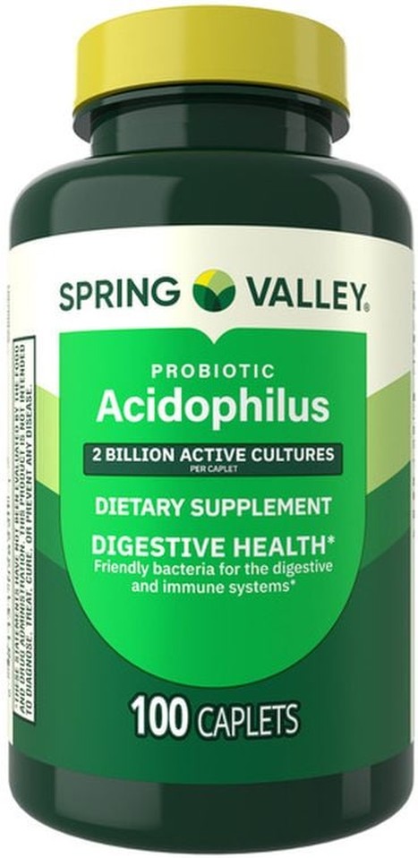 Probiotic Acidophilus Dietary Supplement, 100 count