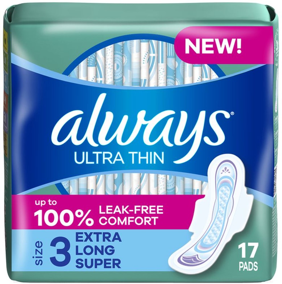 Ultra Thin Pads with Wings