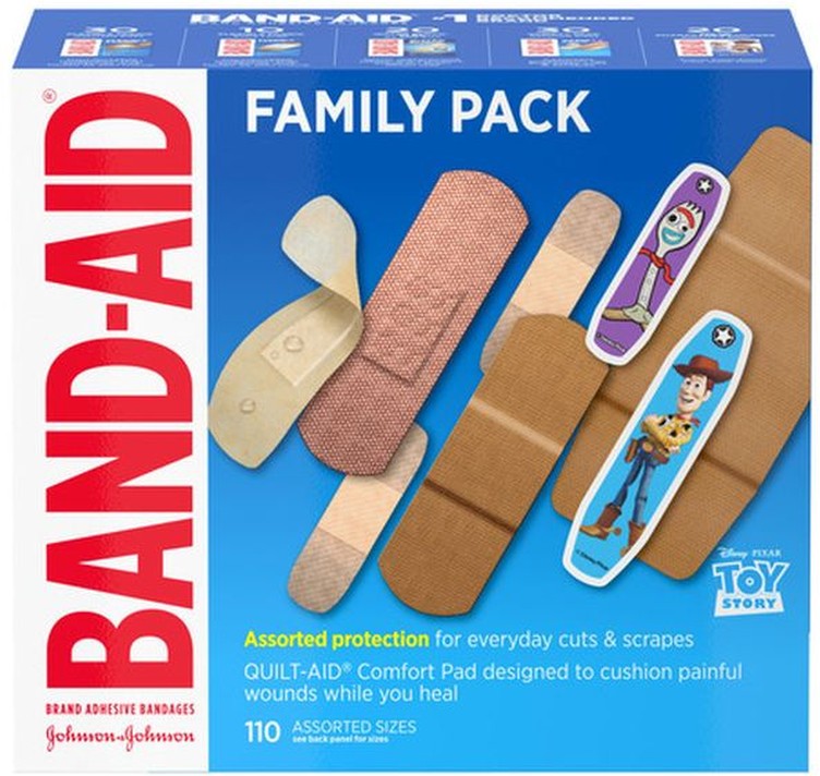 Adhesive Bandage Family Variety Pack, Assorted