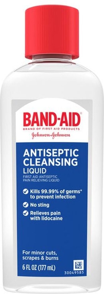 Pain Relieving Antiseptic Cleansing Liquid