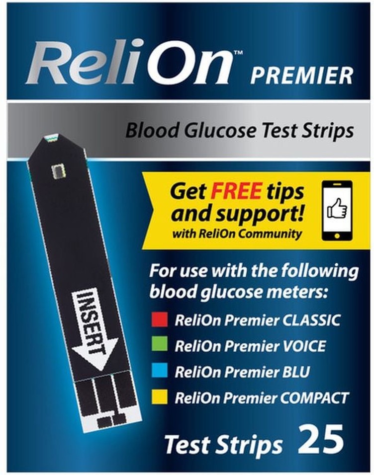 Premier Blood Glucose Test Strips