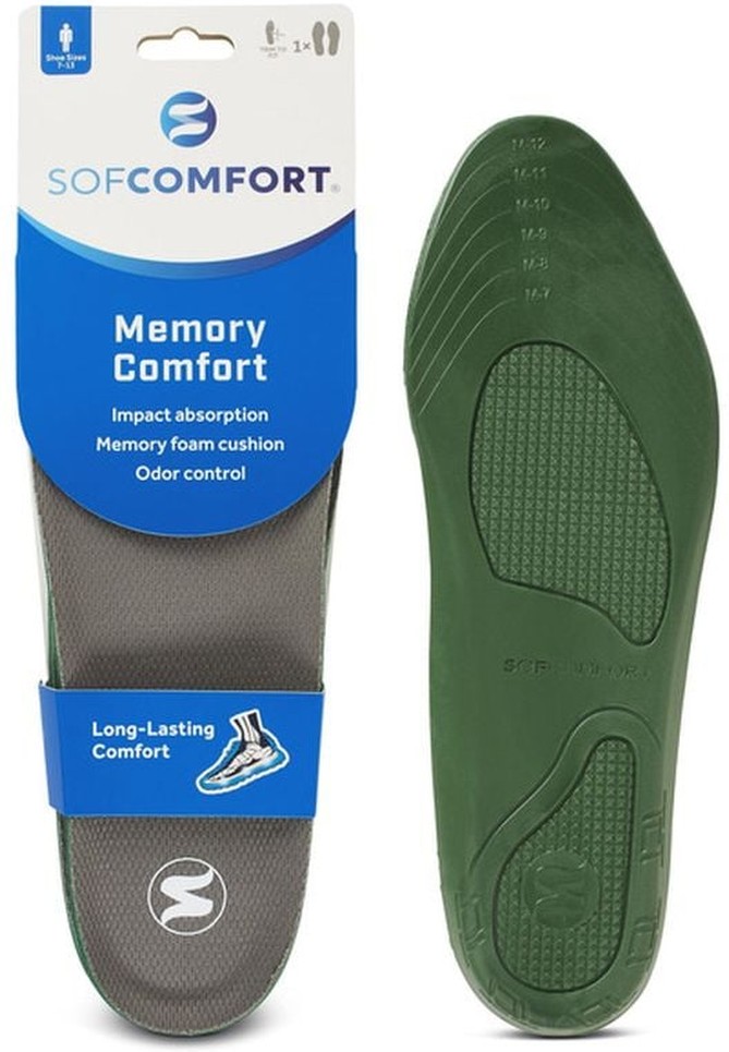 Men's One Size Fits All Cut to Fit Memory Insole