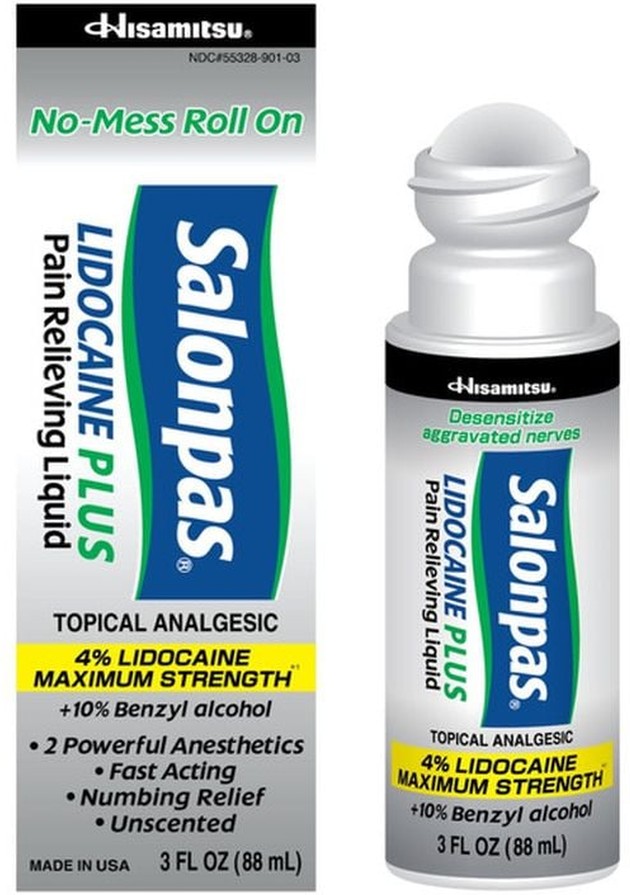 Pain Relieving Liquid, Lidocaine Plus