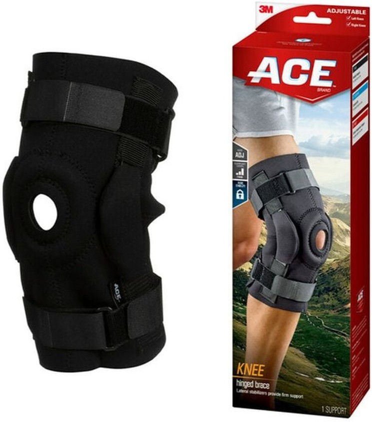 Knee Hinged Brace, Firm Support, One Size