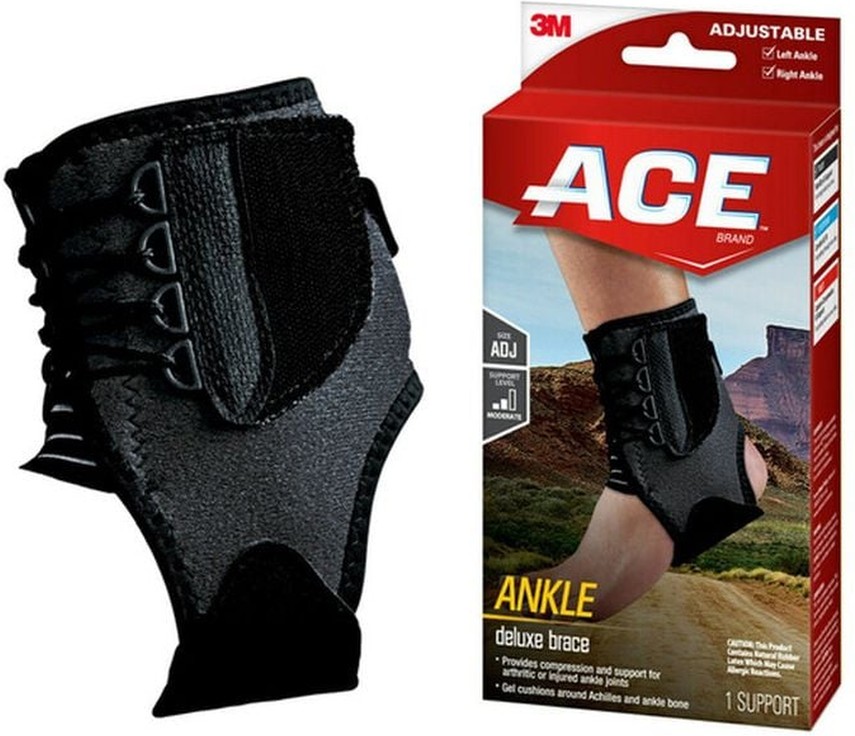 Moderate Stabilizing Adjustable Deluxe Ankle Brace