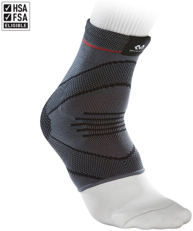 Ankle Compression Knit Sleeve With Gel Buttresses