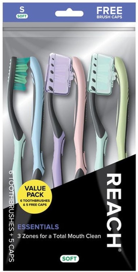 Toothbrushes, Soft, Value Pack