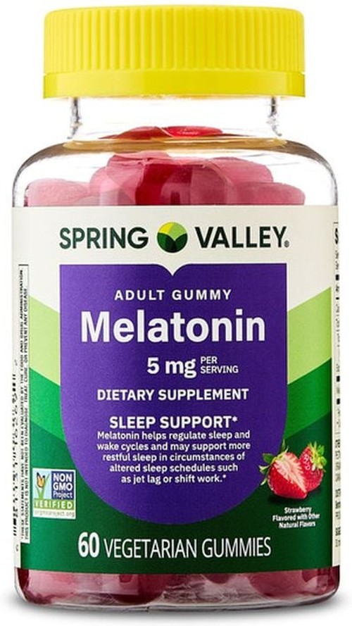 Melatonin Adult Pectin-Based Gummies, 5 mg, 60 count