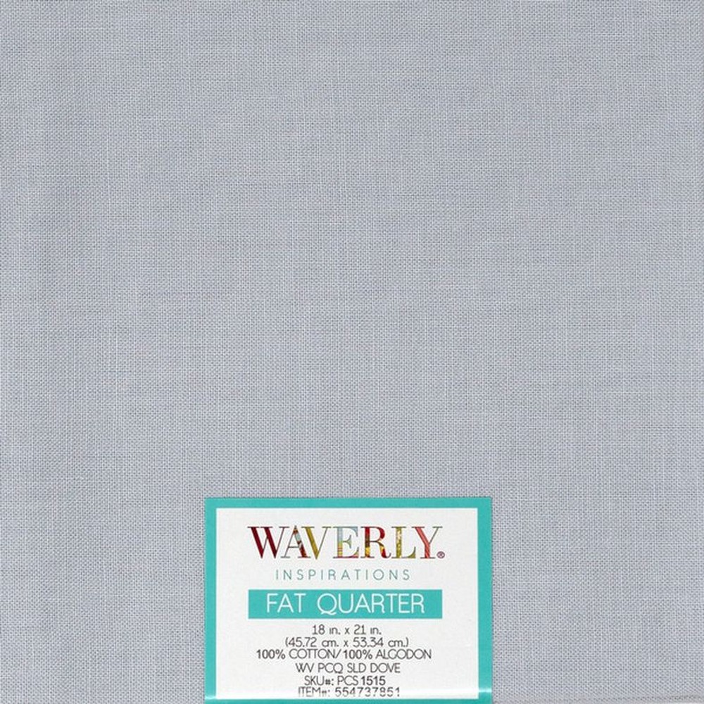 Waverly Inspirations 18" x 21" 100% Cotton Solid Fat Quarter