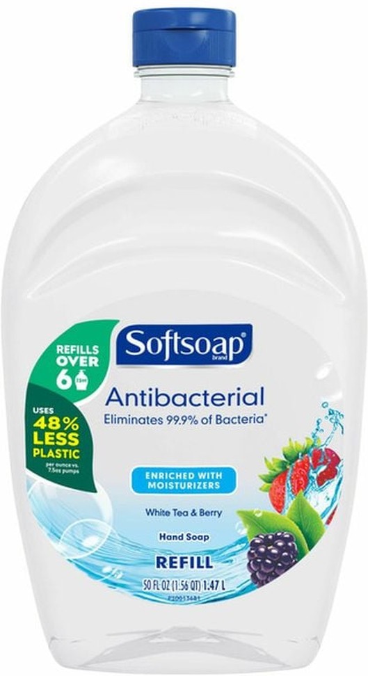 Antibacterial Liquid Hand Soap Refill, White Tea & Berry