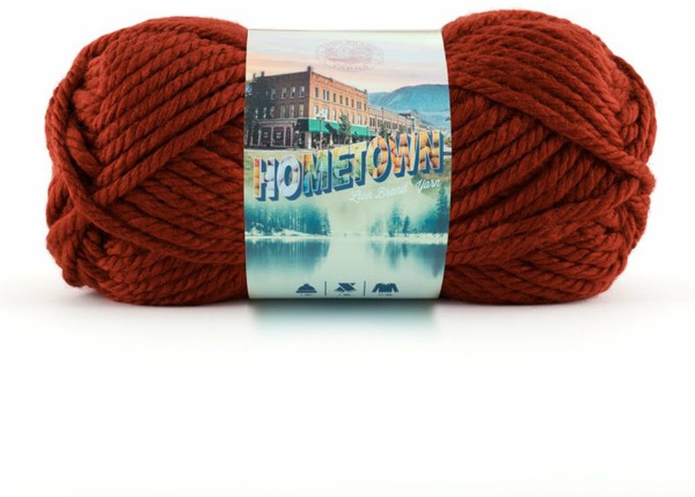 Tampa Spice Brick Red Orange Hometown USA Yarn