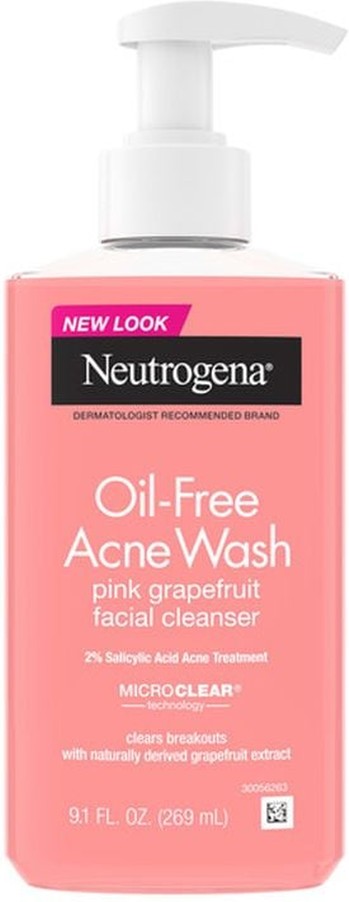 Oil-Free Pink Grapefruit Acne Facial Cleanser