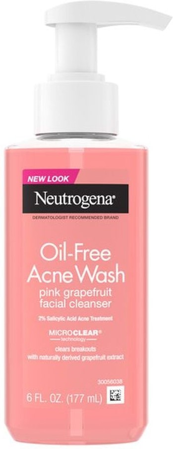 Oil-Free Pink Grapefruit Acne Facial Cleanser