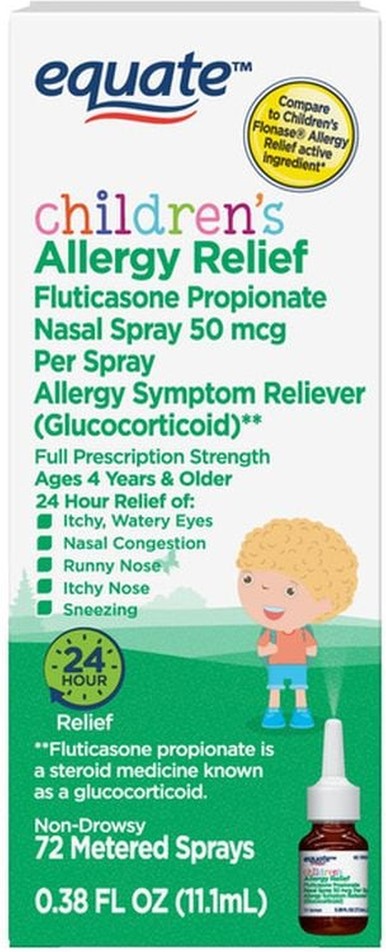 Children's Allergy Relief Fluticasone Propionate Nasal Spray USP
