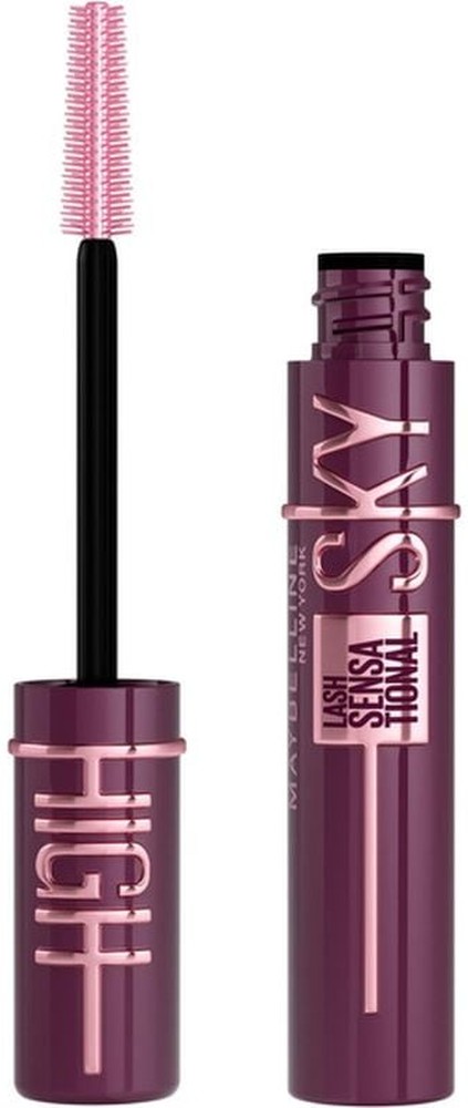 Sky High Washable Mascara Makeup, Burgundy Haze