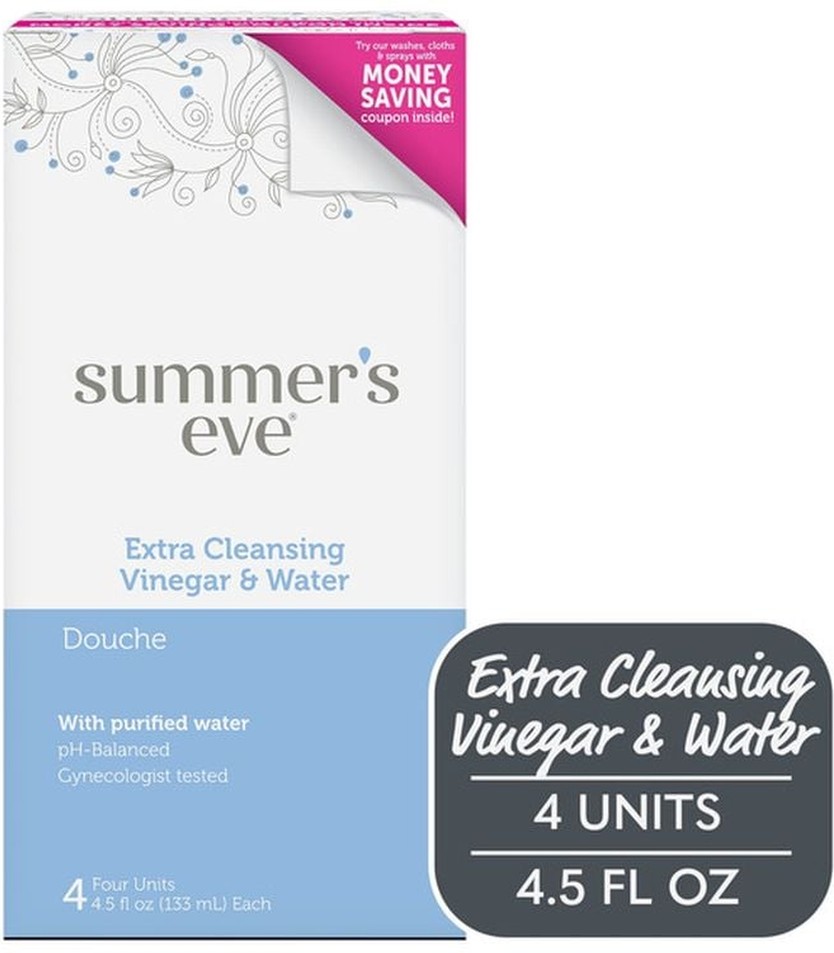 Feminine Cleansing Douche, Vinegar & Water