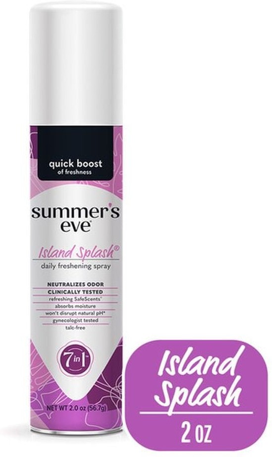 Feminine Deodorant Freshening Spray, Island Splash