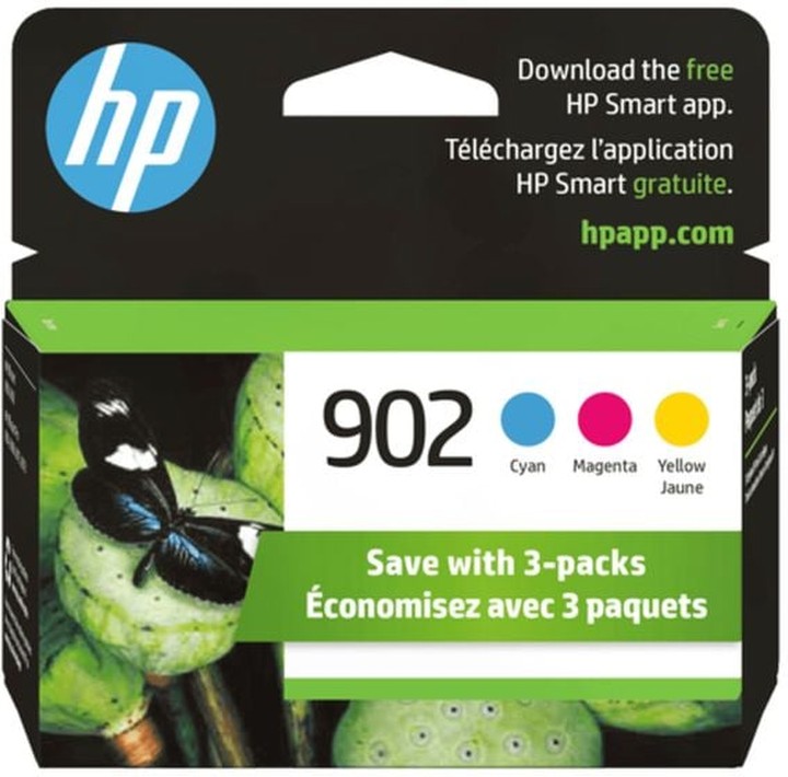 902 Cyan, Magenta & Yellow Original Ink Cartridge