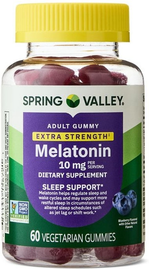 Melatonin Adult Pectin-Based Gummies, 10 mg, 60 count