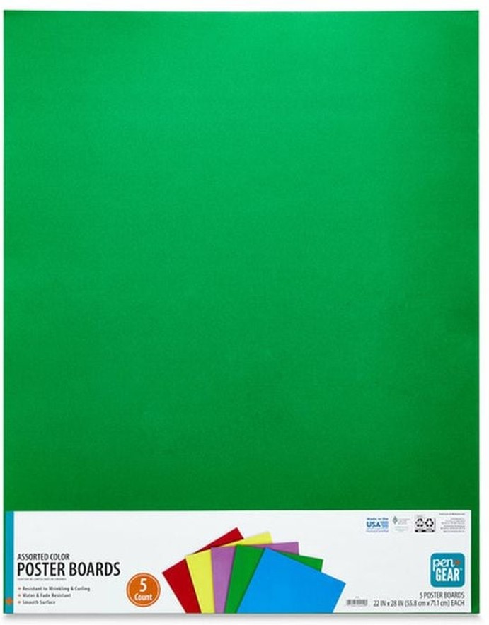 Poster Board - Rainbow Assorted
