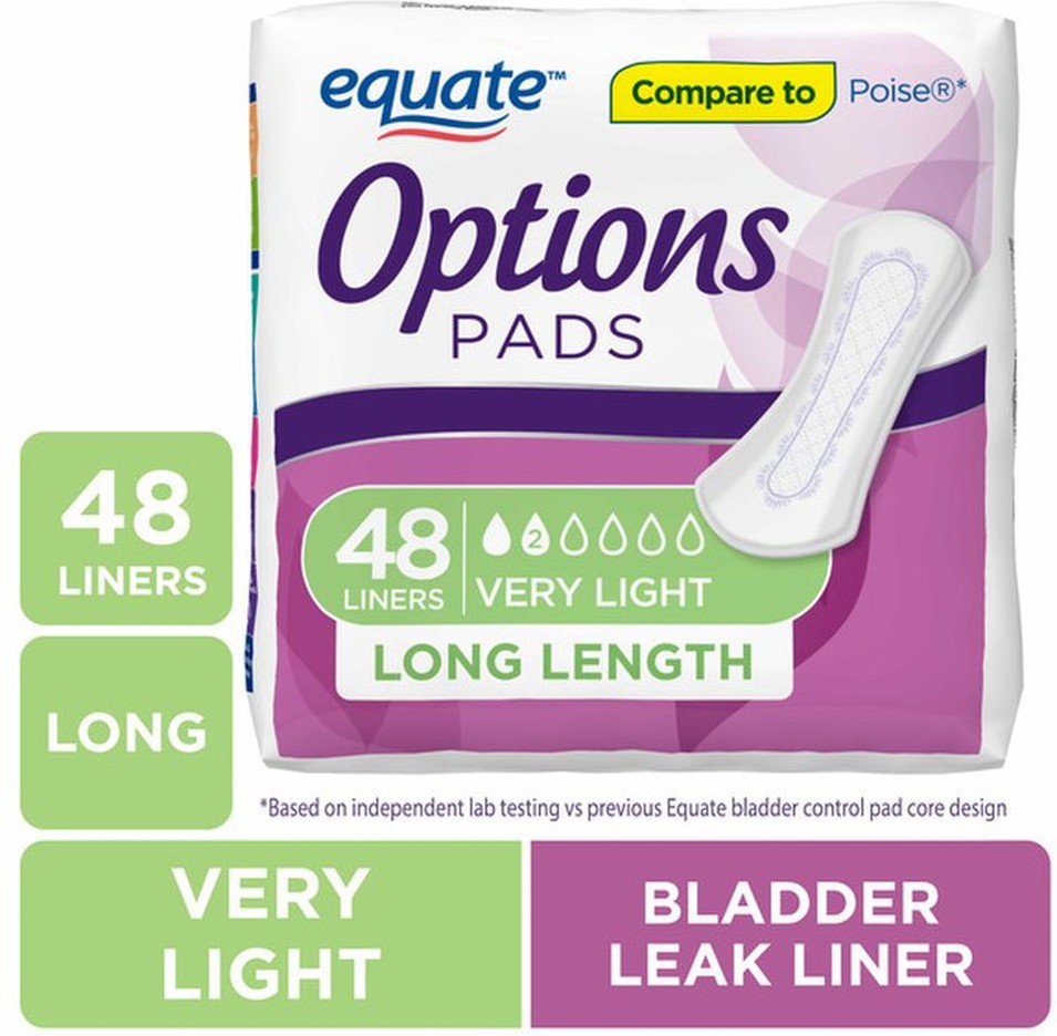 Very Light Absorbency Long Length Liners
