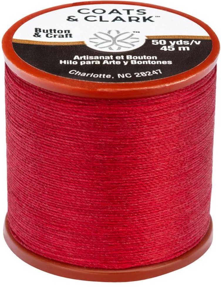 Button & Craft Red Thread