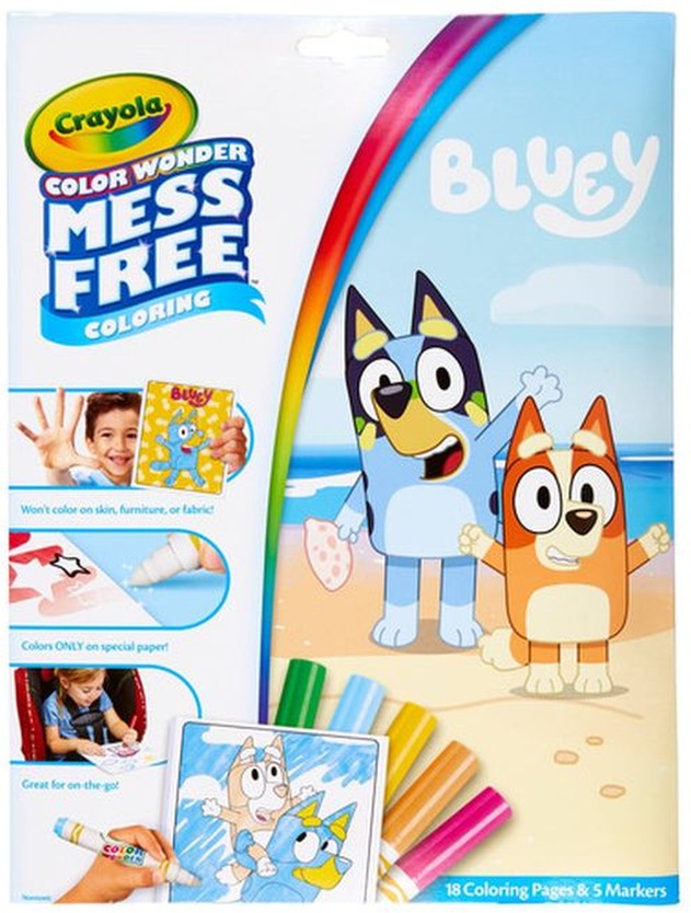 Color Wonder Bluey Coloring Set