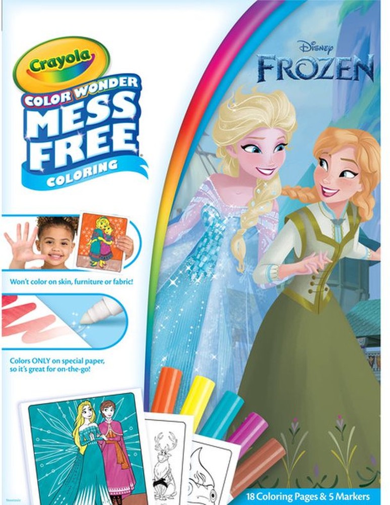 Coloring Book, Mess Free, Disney Frozen II
