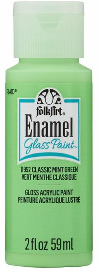 Enamel Acrylic Gloss Paint - Classic Mint Green