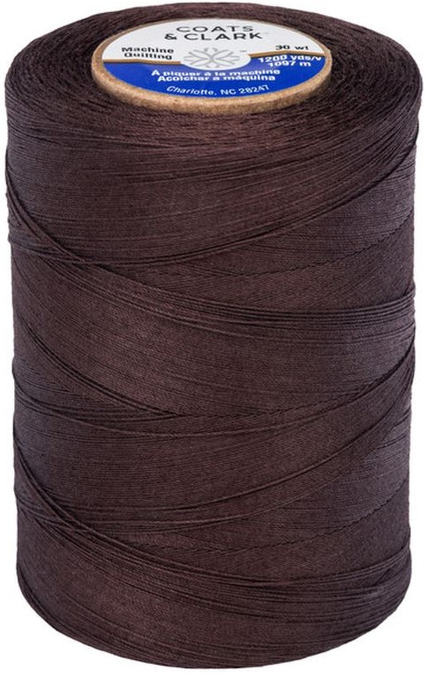 Machine Quilting Cotton Yarn - Chona Brown - 1200 Yards