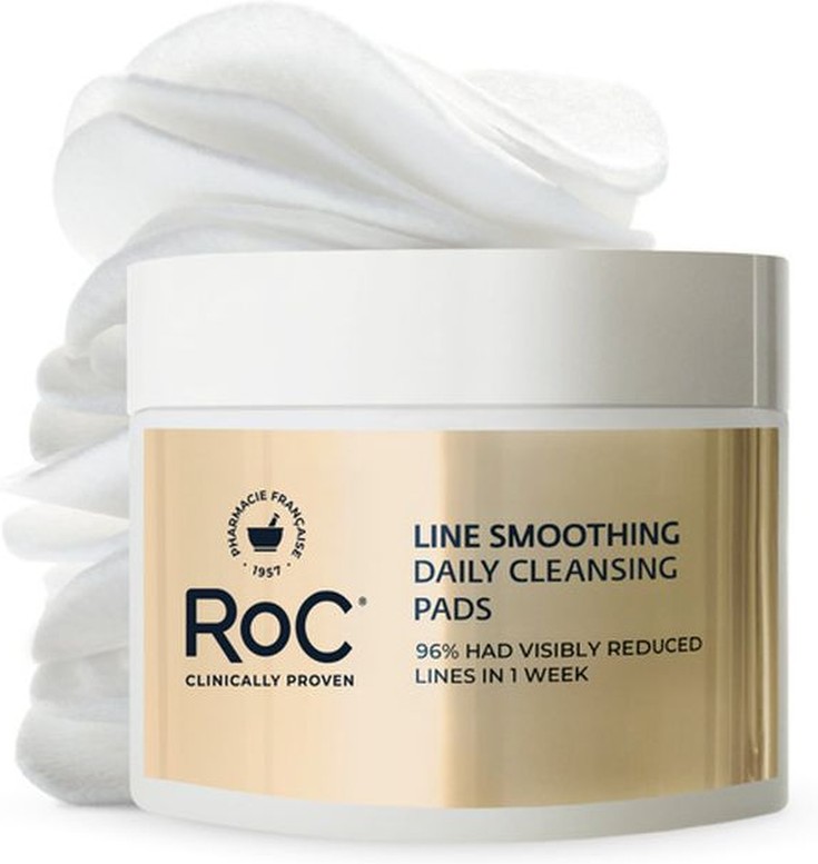 Daily Cleansing Pads, Line Smoothing, 3 Inch