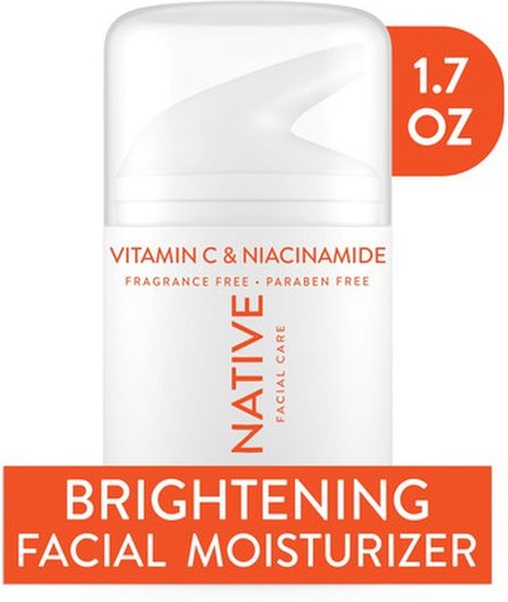 Facial Moisturizer, Brightening, Vitamin C & Vitamin B3
