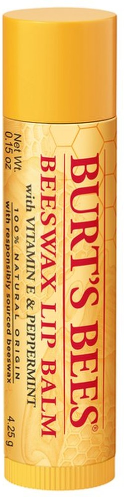 100% Natural Origin Moisturizing Lip Balm, Original Beeswax