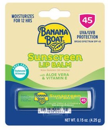 Sunscreen Lip Balm, Broad Spectrum SPF 45