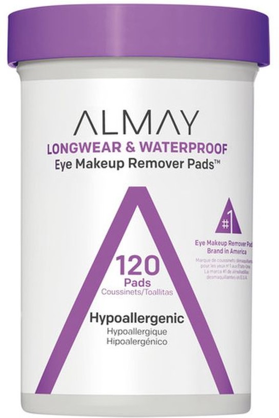 Eye Makeup Remover Pads, Longwear & Waterproof