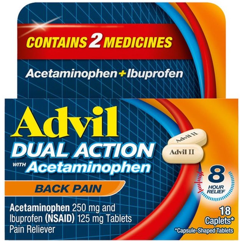 Dual Action Back Pain Caplets